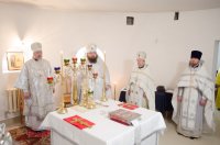 Освящение криптового храма в приходе храма святителя Кирилла Туровского г.Светлогорска.