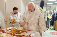 Освящение криптового храма в приходе храма святителя Кирилла Туровского г.Светлогорска.