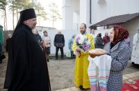 Освящение криптового храма в приходе храма святителя Кирилла Туровского г.Светлогорска.