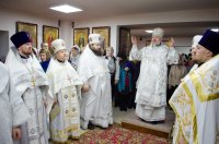 Освящение криптового храма в приходе храма святителя Кирилла Туровского г.Светлогорска.