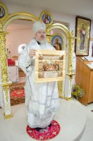 Освящение криптового храма в приходе храма святителя Кирилла Туровского г.Светлогорска.