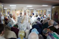 Освящение криптового храма в приходе храма святителя Кирилла Туровского г.Светлогорска.