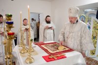 Освящение криптового храма в приходе храма святителя Кирилла Туровского г.Светлогорска.