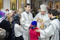 Освящение криптового храма в приходе храма святителя Кирилла Туровского г.Светлогорска.