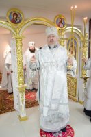 Освящение криптового храма в приходе храма святителя Кирилла Туровского г.Светлогорска.