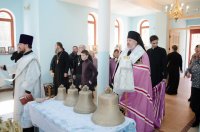 Владыка совершил чин освящения колоколов в храме Казанской иконы Божией Матери, д.Милоград Владыка совершил чин освящения колоколов в храме Казанской иконы Божией Матери, д.Милоград