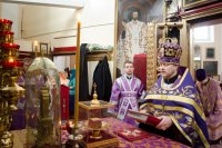 Божественная литургия Преждеосвященных Даров в среду 6-й седмицы Великого поста