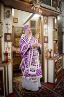 Божественная литургия Преждеосвященных Даров в среду 6-й седмицы Великого поста