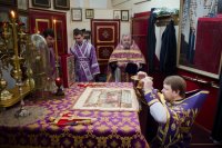 Божественная литургия Преждеосвященных Даров в среду 6-й седмицы Великого поста