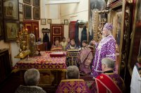 Божественная литургия Преждеосвященных Даров в среду 6-й седмицы Великого поста