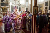Божественная литургия Преждеосвященных Даров в среду 6-й седмицы Великого поста