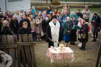 Освящение куполов и крестов в храме иконы Божией Матери "Скоропослушница" г. Гомеля Освящение куполов и крестов в храме иконы Божией Матери "Скоропослушница" г. Гомеля