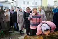 Освящение куполов и крестов в храме иконы Божией Матери "Скоропослушница" г. Гомеля Освящение куполов и крестов в храме иконы Божией Матери "Скоропослушница" г. Гомеля