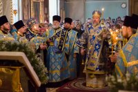 Всенощное бдение в канун Благовещения Пресвятой Богородицы Всенощное бдение в канун Благовещения Пресвятой Богородицы