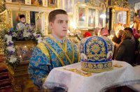 Божественная литургия в праздник Благовещения Пресвятой Богородицы