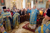 Божественная литургия в праздник Благовещения Пресвятой Богородицы