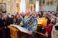 Божественная литургия в праздник Благовещения Пресвятой Богородицы