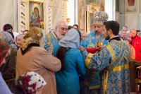 Божественная литургия в праздник Благовещения Пресвятой Богородицы