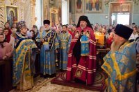 Божественная литургия в праздник Благовещения Пресвятой Богородицы
