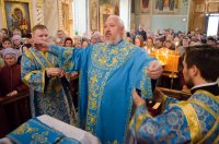 Божественная литургия в праздник Благовещения Пресвятой Богородицы