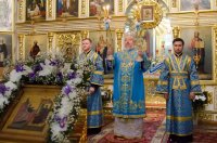 Божественная литургия в праздник Благовещения Пресвятой Богородицы