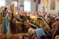 Божественная литургия в праздник Благовещения Пресвятой Богородицы