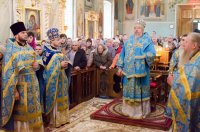 Божественная литургия в праздник Благовещения Пресвятой Богородицы