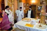 Всенощное бдение в канун Собора Архангела Гавриила и Лазаревой Субботы