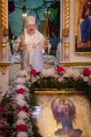 Всенощное бдение в канун Собора Архангела Гавриила и Лазаревой Субботы