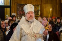 Всенощное бдение в канун Собора Архангела Гавриила и Лазаревой Субботы