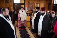 Всенощное бдение в канун Собора Архангела Гавриила и Лазаревой Субботы