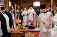 Всенощное бдение в канун Собора Архангела Гавриила и Лазаревой Субботы