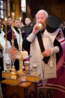 Всенощное бдение в канун Собора Архангела Гавриила и Лазаревой Субботы