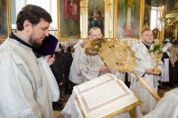 Божественная литургия в Лазареву Субботу Божественная литургия в Лазареву Субботу