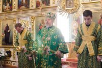 Божественная литургия в праздник Входа Господня в Иерусалим