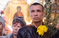 Божественная литургия в праздник Входа Господня в Иерусалим