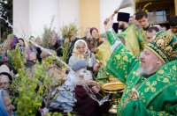 Божественная литургия в праздник Входа Господня в Иерусалим