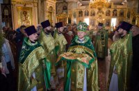 Божественная литургия в праздник Входа Господня в Иерусалим