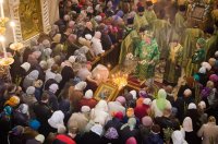 Божественная литургия в праздник Входа Господня в Иерусалим