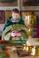 Божественная литургия в праздник Входа Господня в Иерусалим