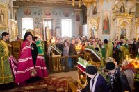 Божественная литургия в праздник Входа Господня в Иерусалим