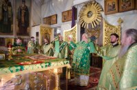 Божественная литургия в праздник Входа Господня в Иерусалим