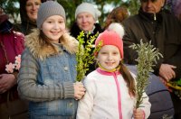 Божественная литургия в праздник Входа Господня в Иерусалим