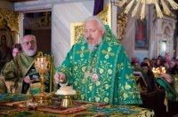 Божественная литургия в праздник Входа Господня в Иерусалим
