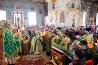 Божественная литургия в праздник Входа Господня в Иерусалим