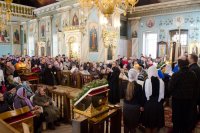 В Свято-Петро-Павловском кафедральном соборе г. Гомеля состоялся концерт великопостных песнопений