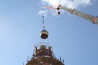 Храм иконы Божией Матери «Скоропослушница» увенчал новый купол