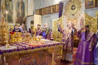 Божественная литургия в Великий Четверток, воспоминание Тайной Вечери