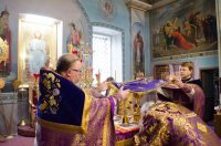 Божественная литургия в Великий Четверток, воспоминание Тайной Вечери