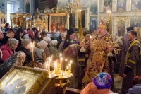 Божественная литургия в Великий Четверток, воспоминание Тайной Вечери